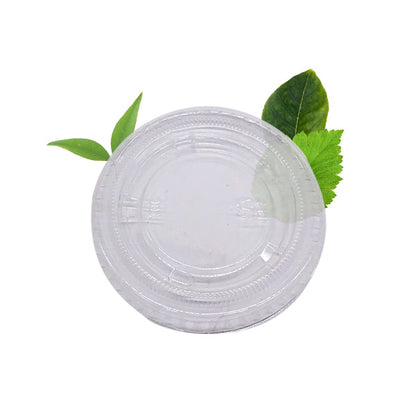 PLA Multi-fit Lid - Fits 30ml/60ml/90ml Portion Cups (Pack of 100)