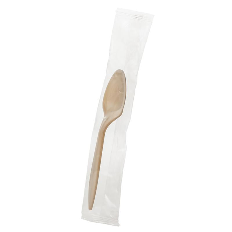 Individually Wrapped Cornstarch Dessert Spoon (1000 Per Pack)