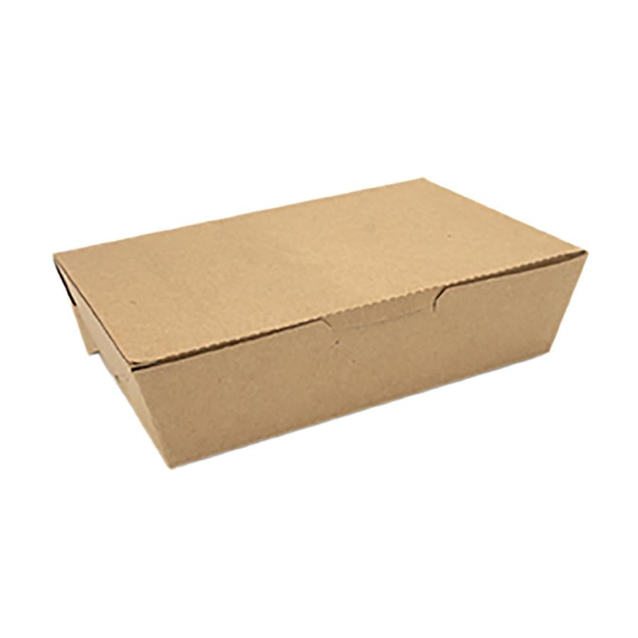 Natural Kraft Medium Deli Box - 195x120x60mm (Pack of 50)