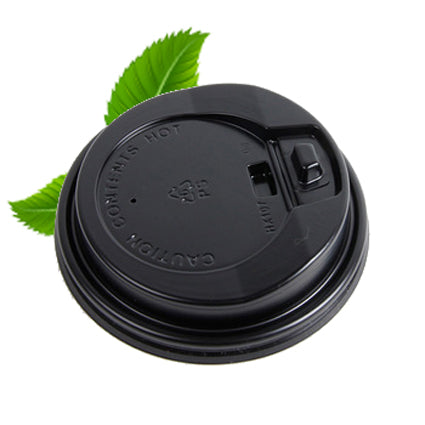 Black PS espresso cup lid (50)