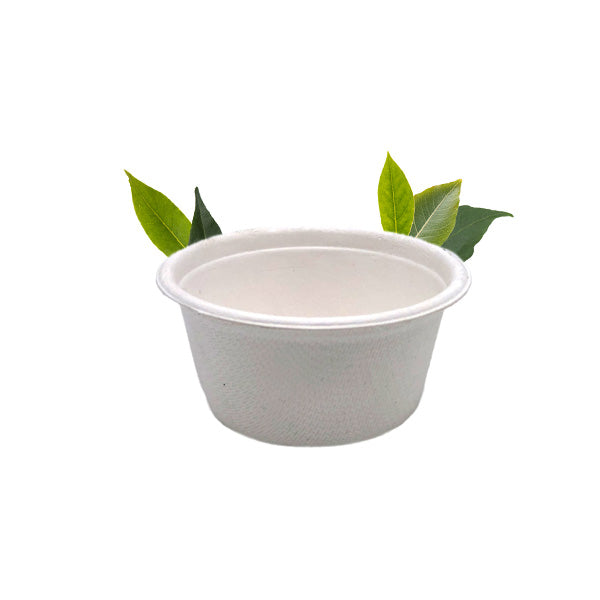 Compostable 60ml Portion Cup - Bagasse (150 Per Pack)