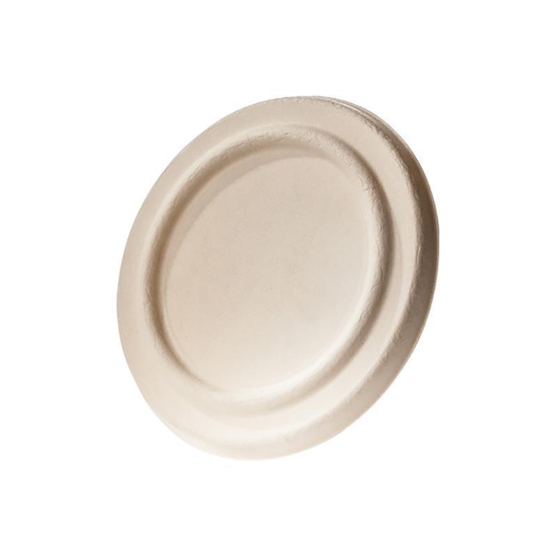 500ml Biodegradable Noodle Bowl Lid - Bagasse (50 Per Pack)