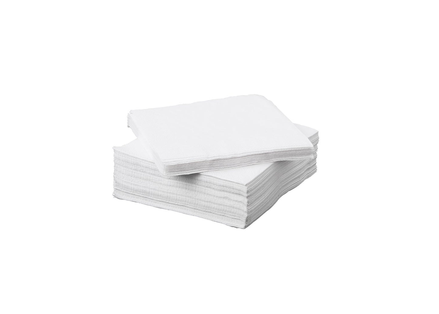 1 Ply White Serviette - 300x300mm (Box of 1000)