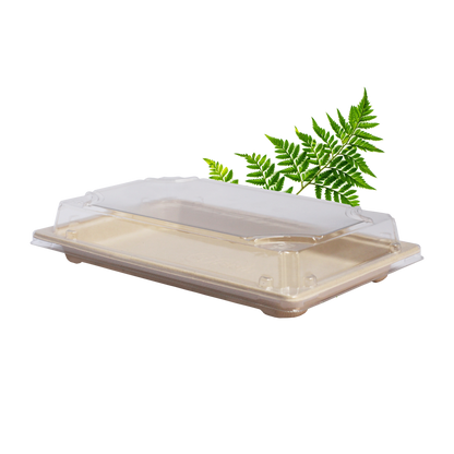 PET Lid for Sushi Tray - Fits BDG0353-B (Pack of 100)