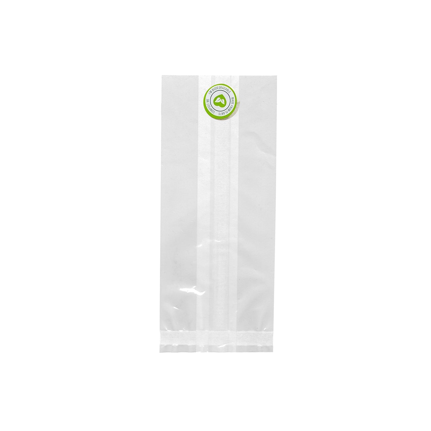 Compostable PLA Bags - 2200ml L300xW130xG80 (Pack of 100)