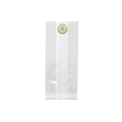 Compostable PLA Bags - 2500ml L300xW130xG80 (Pack of 100)