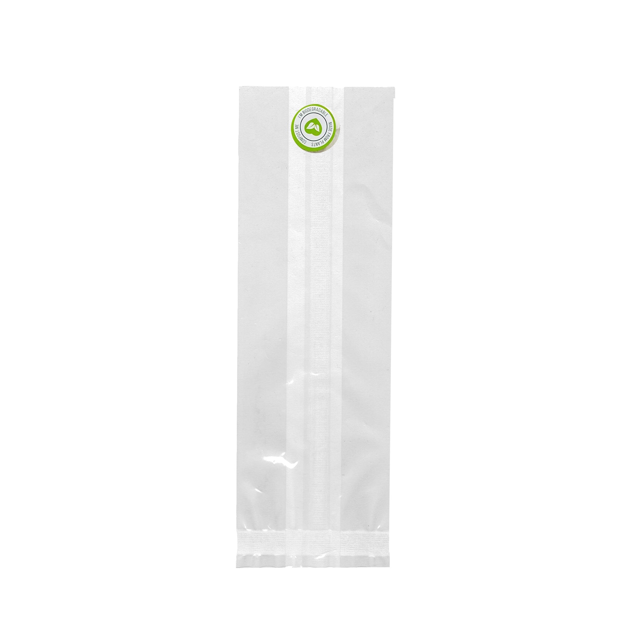 Large- Extra Length Compostable PLA L350xW130xG80 (Pack of 100)