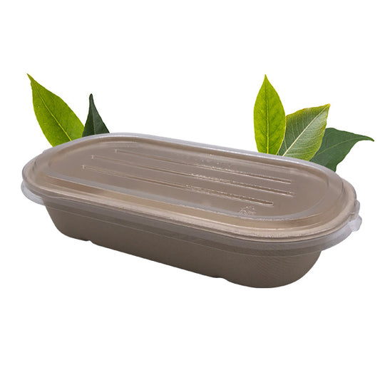 Bagasse 850ml Single Compartment Base only (Pack of 50)