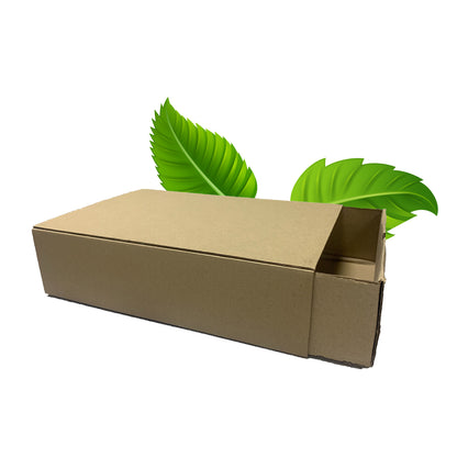 Plain Kraft Sleeve & Base Box - Large 350x240x90mm (Pack of 10)