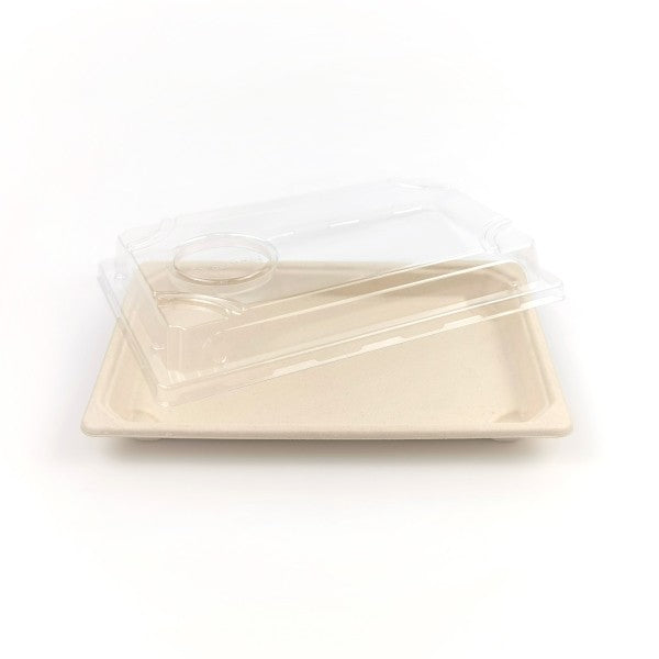Sushi Tray 217 x 136mm - Bagasse (100 per pack)