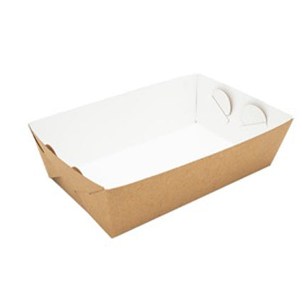 Natural Kraft Open Deli Box Large (23x10.5x5.5cm) (50 Per Pack)