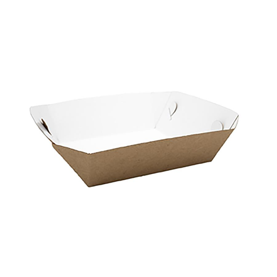 Natural Kraft Food Truck Bowl -120x120x55mm (Pack of 50)