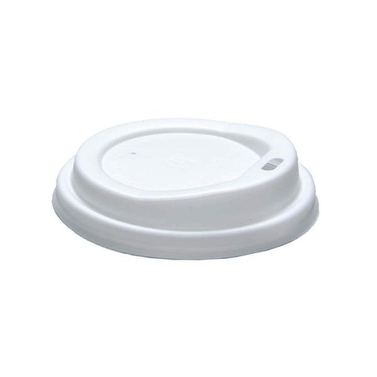 250ml White Sip Lid (PS) (Pack of 50)